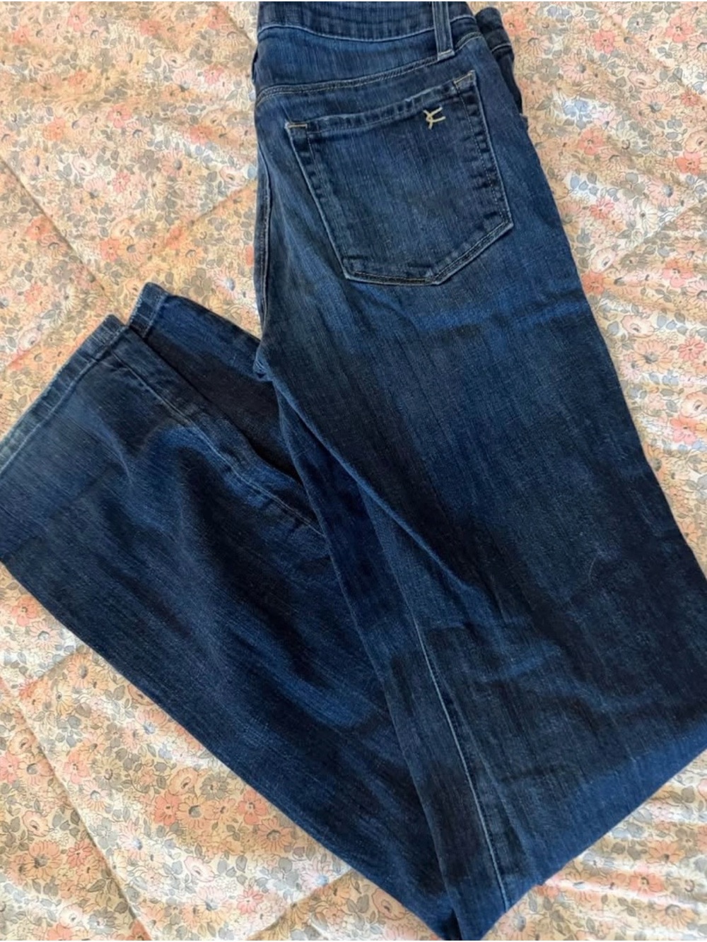 David Kahn Dark Blue Boot Cut Jeans